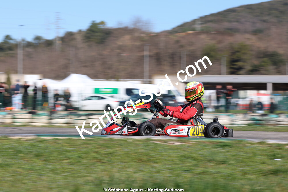 1 & 2/03/2025 : 1ère manche du Championnat du Sud au Pôle Mécanique Karting d’Alès (photos Stéphane Agnus) 2025 — karting
