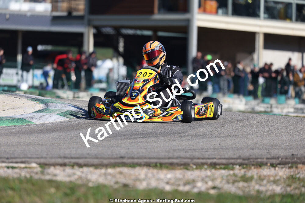 1 & 2/03/2025 : 1ère manche du Championnat du Sud au Pôle Mécanique Karting d’Alès (photos Stéphane Agnus) 2025 — karting