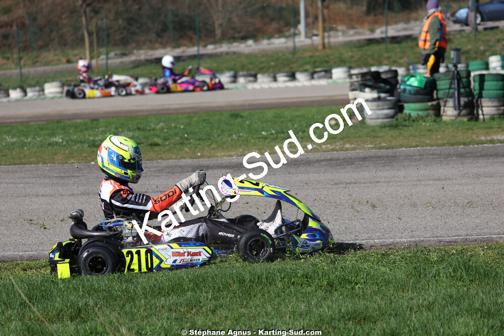1 & 2/03/2025 : 1ère manche du Championnat du Sud au Pôle Mécanique Karting d’Alès (photos Stéphane Agnus) 2025 — karting