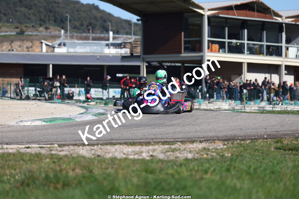 1 & 2/03/2025 : 1ère manche du Championnat du Sud au Pôle Mécanique Karting d’Alès (photos Stéphane Agnus) 2025 — karting