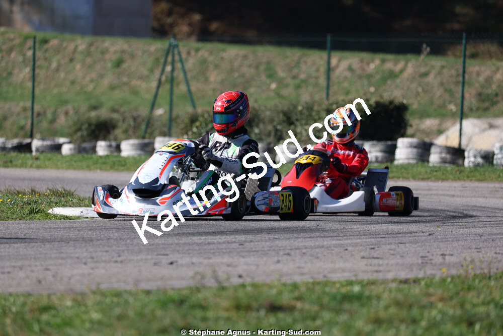 1 & 2/03/2025 : 1ère manche du Championnat du Sud au Pôle Mécanique Karting d’Alès (photos Stéphane Agnus) 2025 — karting
