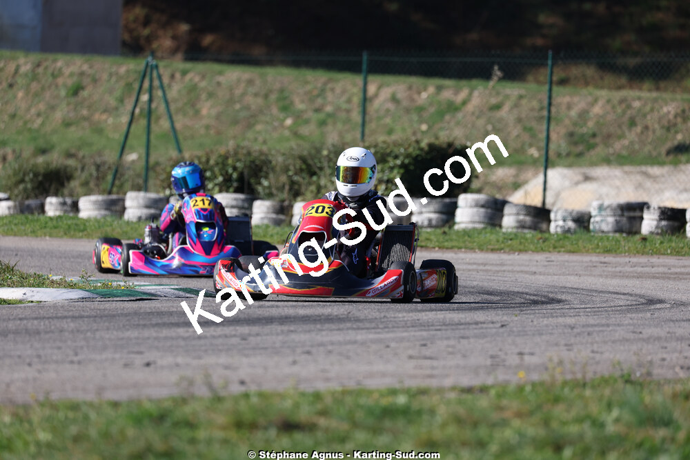1 & 2/03/2025 : 1ère manche du Championnat du Sud au Pôle Mécanique Karting d’Alès (photos Stéphane Agnus) 2025 — karting