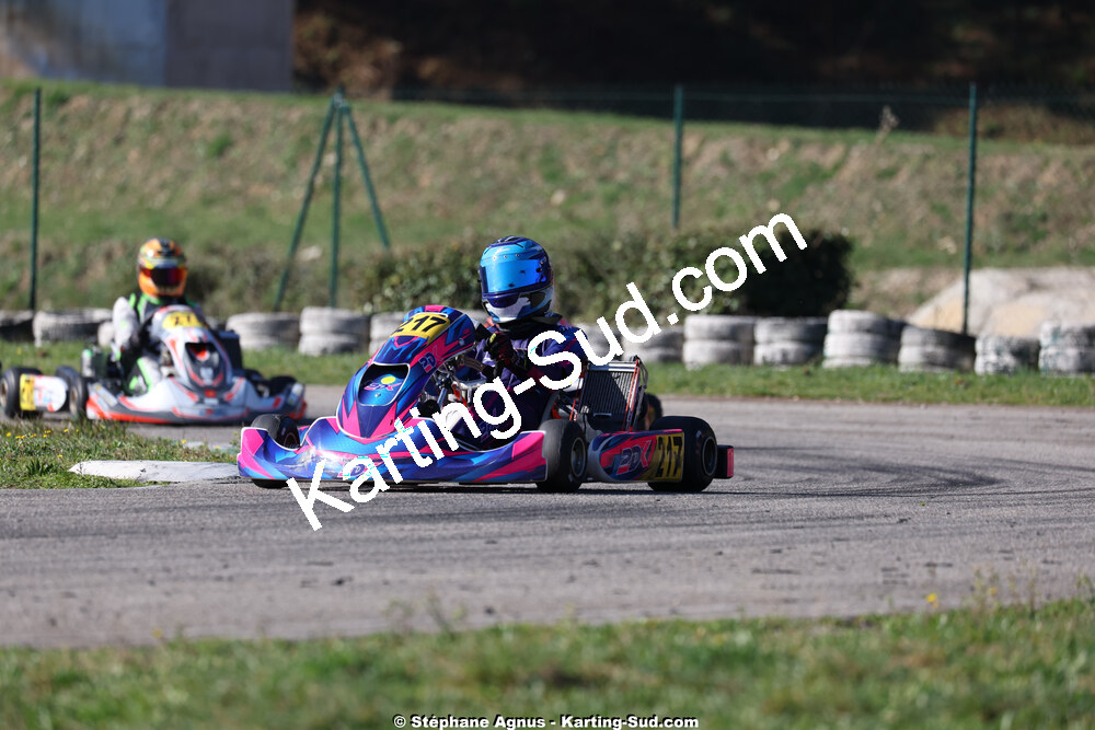 1 & 2/03/2025 : 1ère manche du Championnat du Sud au Pôle Mécanique Karting d’Alès (photos Stéphane Agnus) 2025 — karting