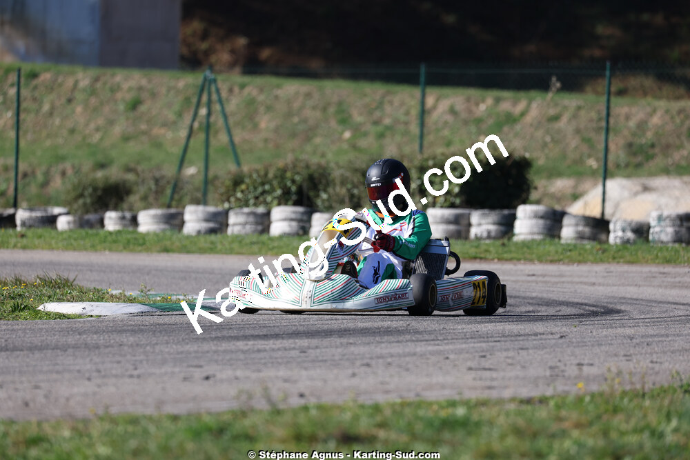 1 & 2/03/2025 : 1ère manche du Championnat du Sud au Pôle Mécanique Karting d’Alès (photos Stéphane Agnus) 2025 — karting