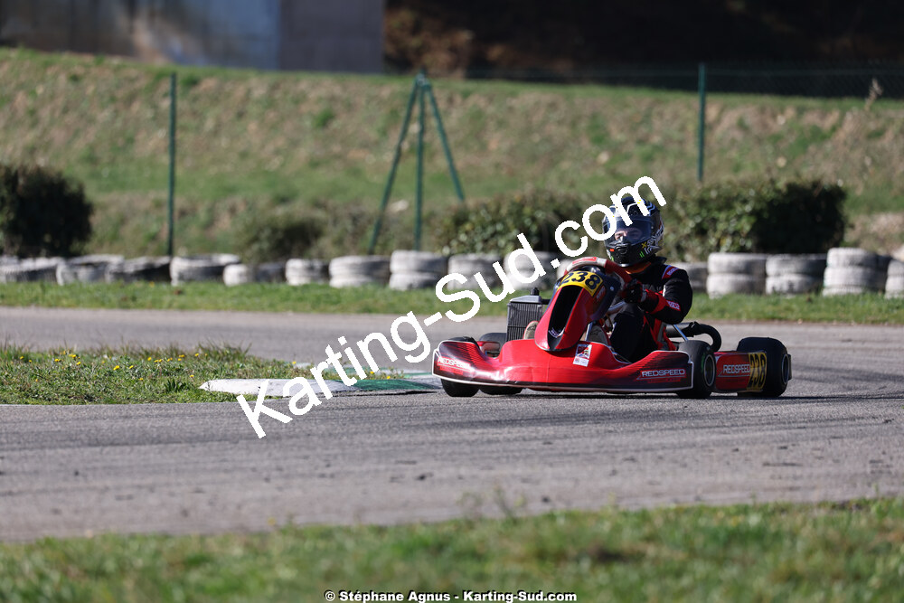 1 & 2/03/2025 : 1ère manche du Championnat du Sud au Pôle Mécanique Karting d’Alès (photos Stéphane Agnus) 2025 — karting