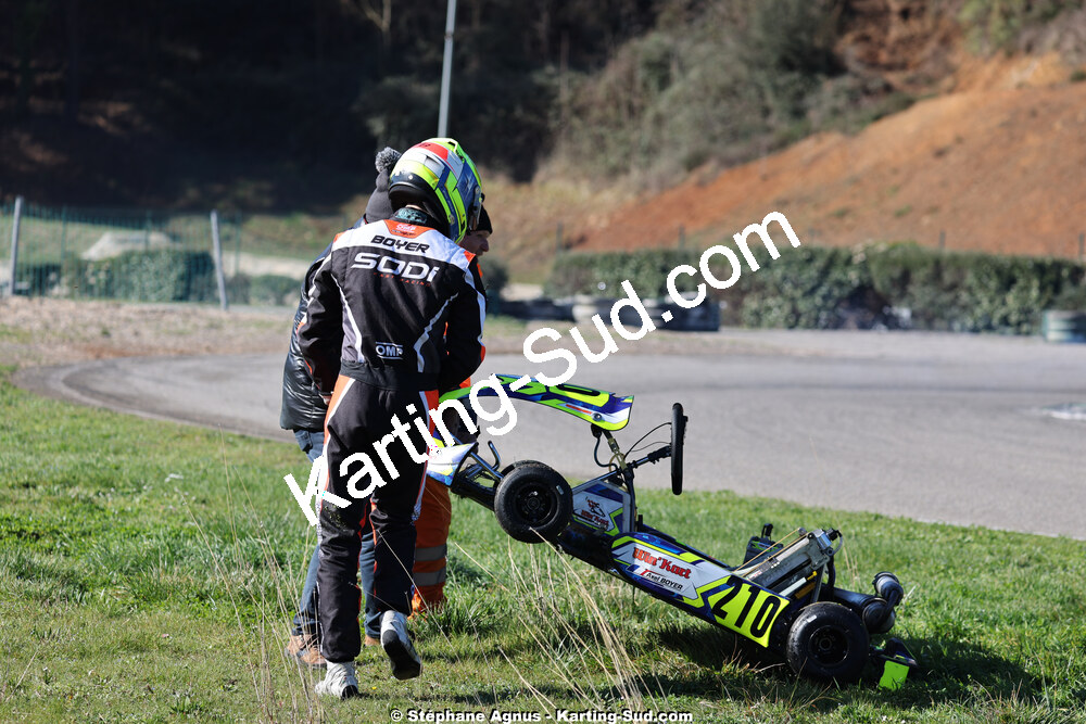 1 & 2/03/2025 : 1ère manche du Championnat du Sud au Pôle Mécanique Karting d’Alès (photos Stéphane Agnus) 2025 — karting