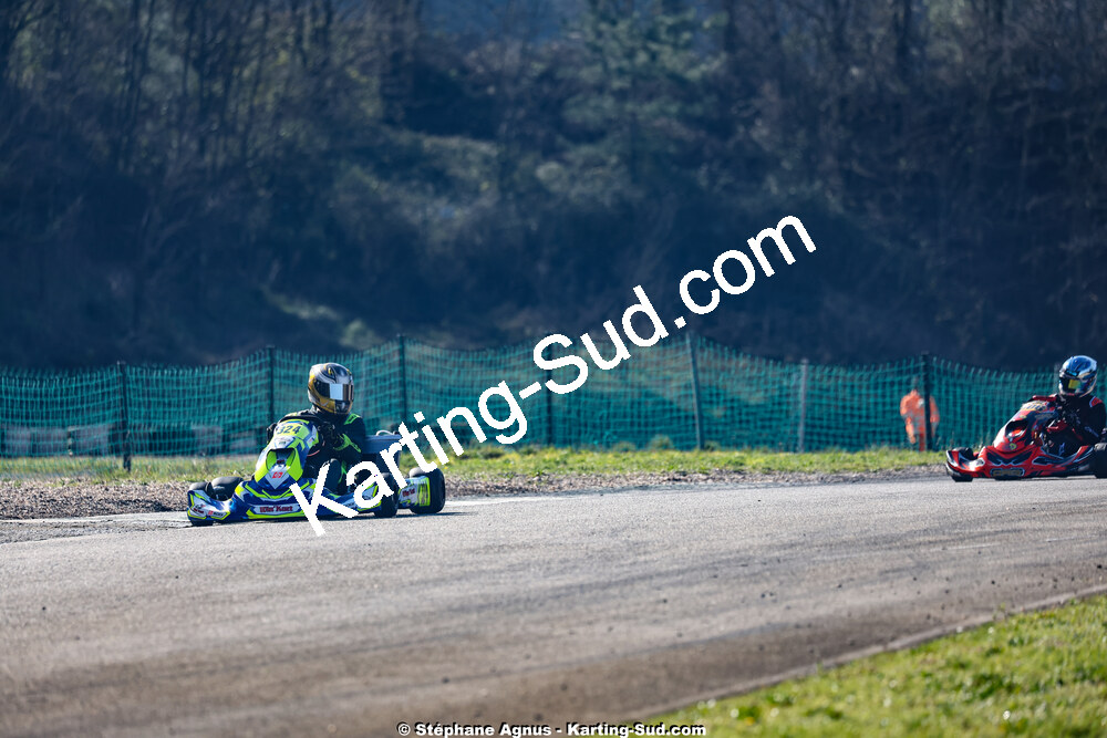 1 & 2/03/2025 : 1ère manche du Championnat du Sud au Pôle Mécanique Karting d’Alès (photos Stéphane Agnus) 2025 — karting