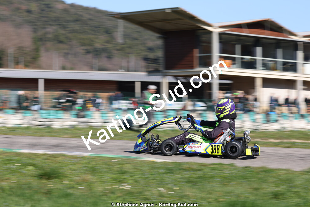 1 & 2/03/2025 : 1ère manche du Championnat du Sud au Pôle Mécanique Karting d’Alès (photos Stéphane Agnus) 2025 — karting