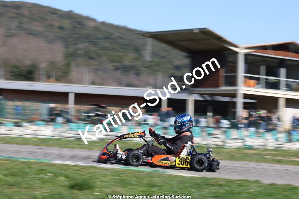 1 & 2/03/2025 : 1ère manche du Championnat du Sud au Pôle Mécanique Karting d’Alès (photos Stéphane Agnus) 2025 — karting