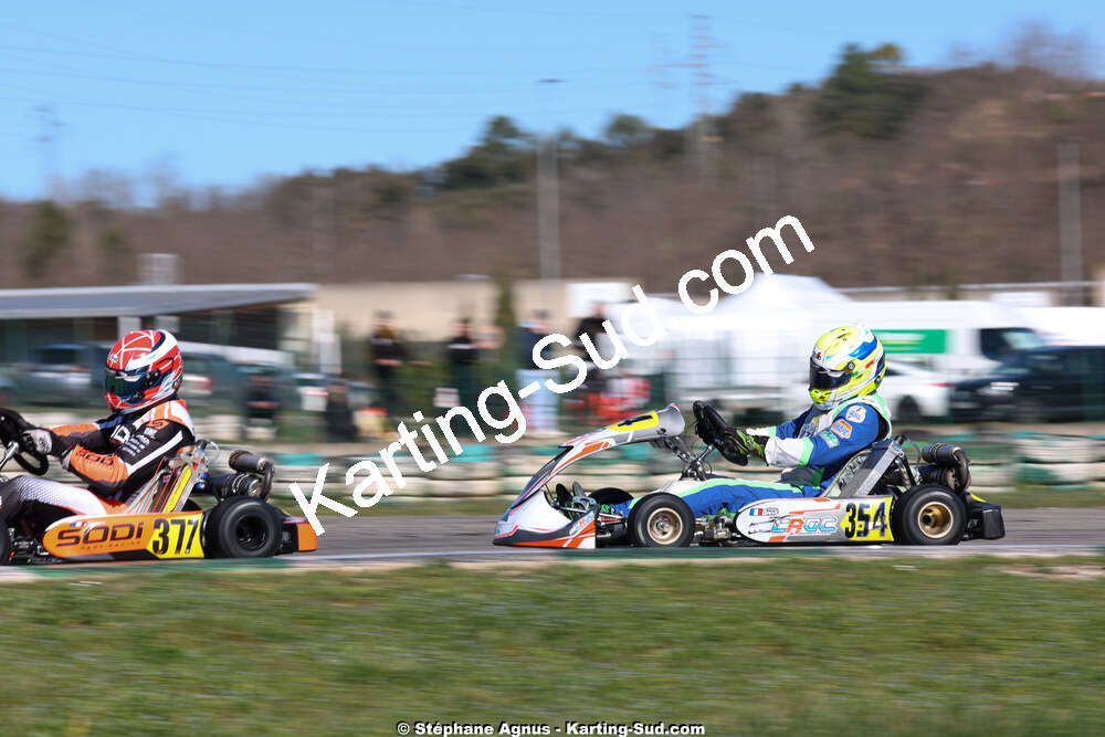 1 & 2/03/2025 : 1ère manche du Championnat du Sud au Pôle Mécanique Karting d’Alès (photos Stéphane Agnus) 2025 — karting