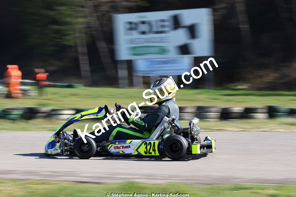 1 & 2/03/2025 : 1ère manche du Championnat du Sud au Pôle Mécanique Karting d’Alès (photos Stéphane Agnus) 2025 — karting