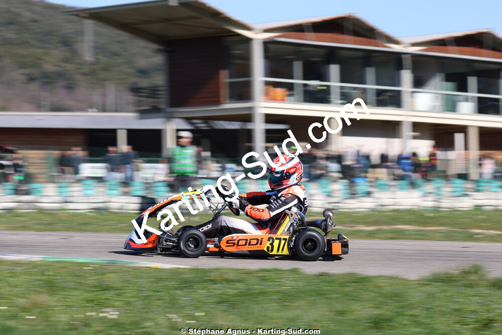 1 & 2/03/2025 : 1ère manche du Championnat du Sud au Pôle Mécanique Karting d’Alès (photos Stéphane Agnus) 2025 — karting
