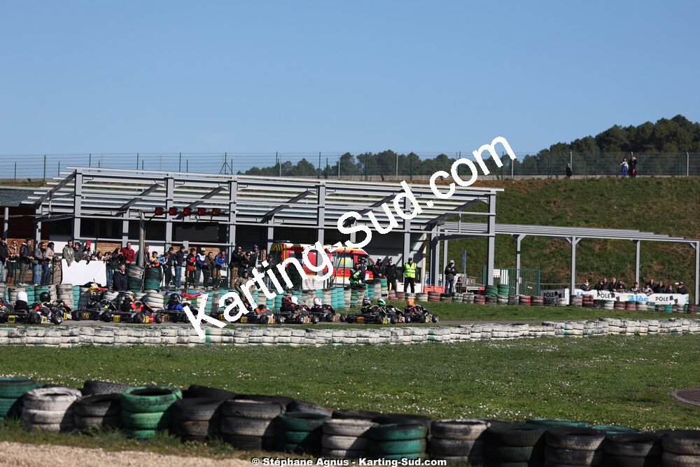 1 & 2/03/2025 : 1ère manche du Championnat du Sud au Pôle Mécanique Karting d’Alès (photos Stéphane Agnus) 2025 — karting