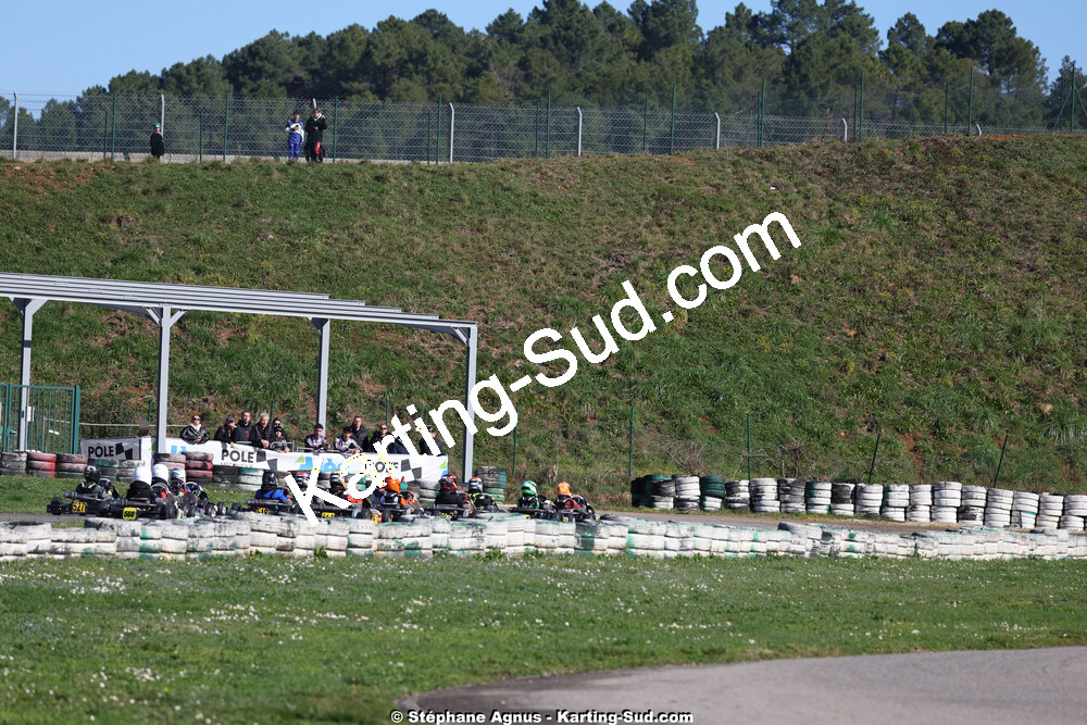 1 & 2/03/2025 : 1ère manche du Championnat du Sud au Pôle Mécanique Karting d’Alès (photos Stéphane Agnus) 2025 — karting