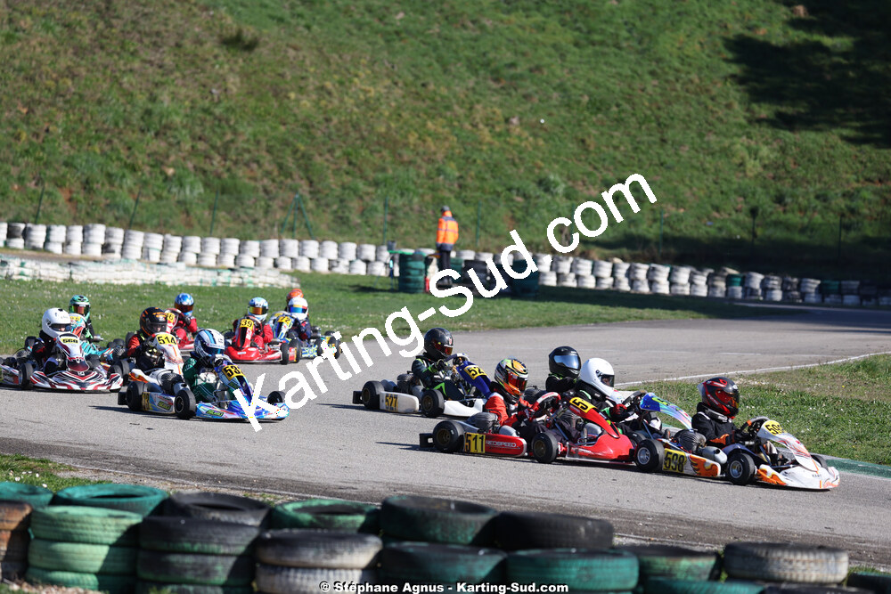 1 & 2/03/2025 : 1ère manche du Championnat du Sud au Pôle Mécanique Karting d’Alès (photos Stéphane Agnus) 2025 — karting
