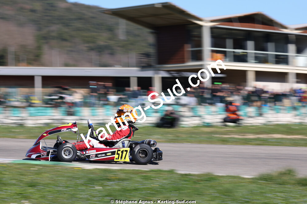 1 & 2/03/2025 : 1ère manche du Championnat du Sud au Pôle Mécanique Karting d’Alès (photos Stéphane Agnus) 2025 — karting