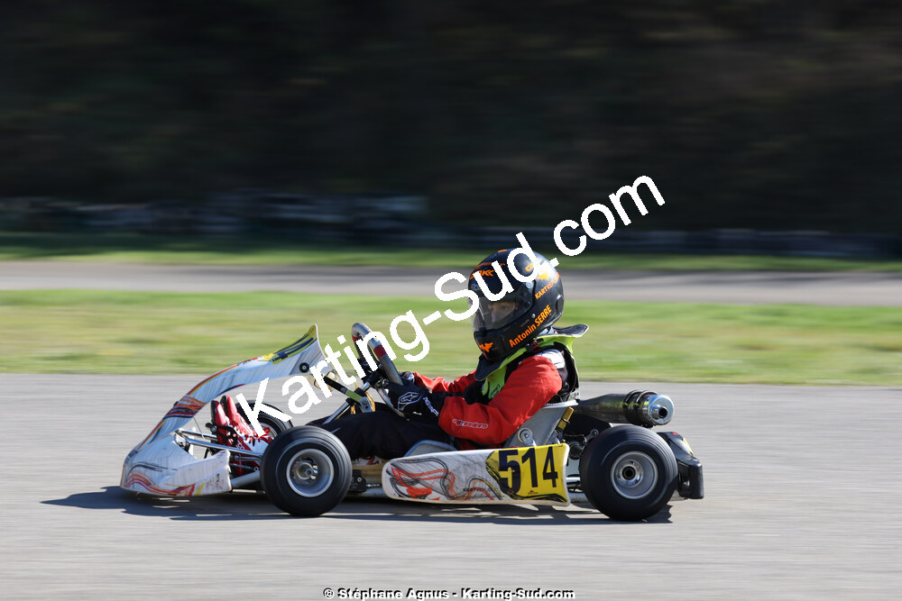 1 & 2/03/2025 : 1ère manche du Championnat du Sud au Pôle Mécanique Karting d’Alès (photos Stéphane Agnus) 2025 — karting