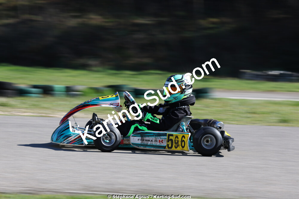 1 & 2/03/2025 : 1ère manche du Championnat du Sud au Pôle Mécanique Karting d’Alès (photos Stéphane Agnus) 2025 — karting