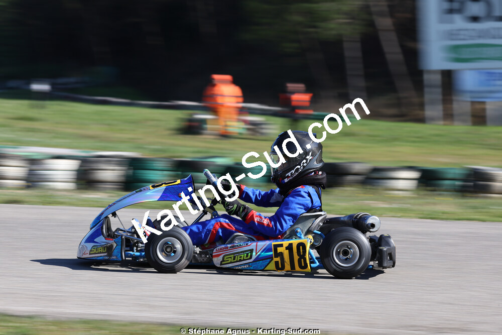 1 & 2/03/2025 : 1ère manche du Championnat du Sud au Pôle Mécanique Karting d’Alès (photos Stéphane Agnus) 2025 — karting