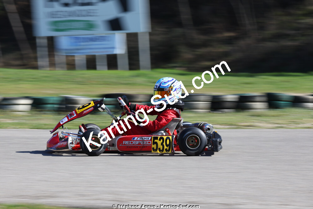 1 & 2/03/2025 : 1ère manche du Championnat du Sud au Pôle Mécanique Karting d’Alès (photos Stéphane Agnus) 2025 — karting