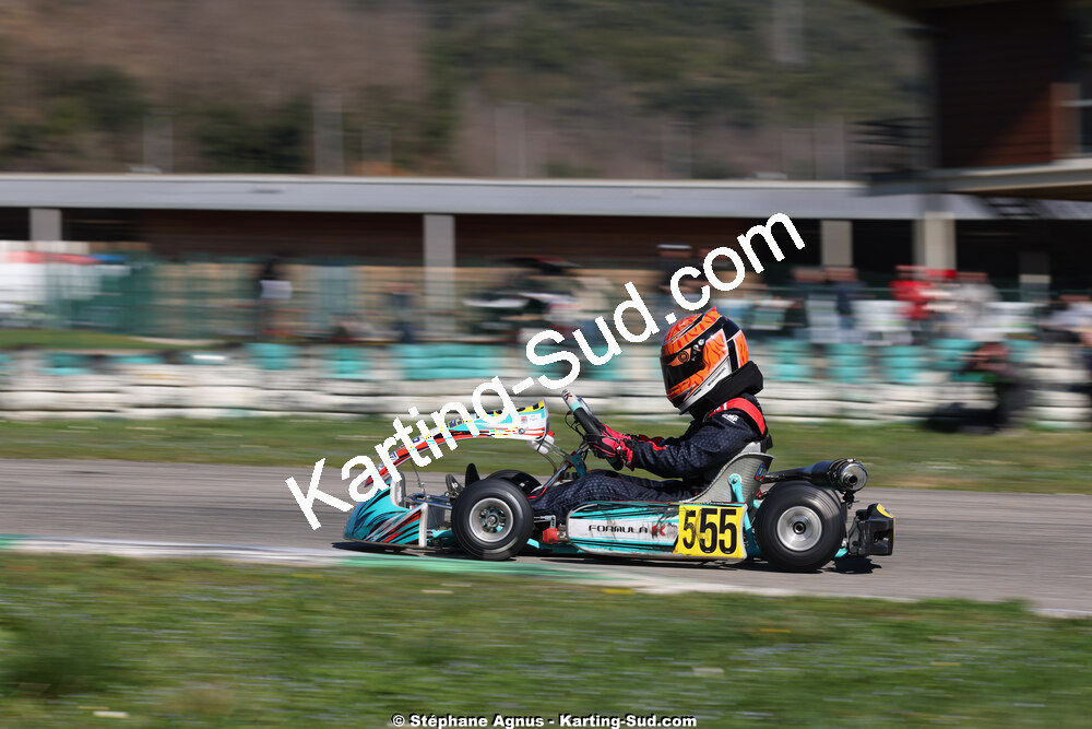 1 & 2/03/2025 : 1ère manche du Championnat du Sud au Pôle Mécanique Karting d’Alès (photos Stéphane Agnus) 2025 — karting