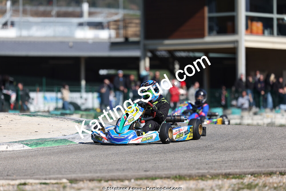 1 & 2/03/2025 : 1ère manche du Championnat du Sud au Pôle Mécanique Karting d’Alès (photos Stéphane Agnus) 2025 — karting