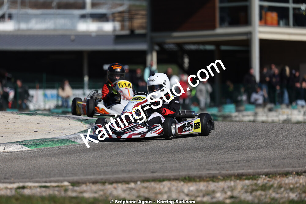 1 & 2/03/2025 : 1ère manche du Championnat du Sud au Pôle Mécanique Karting d’Alès (photos Stéphane Agnus) 2025 — karting