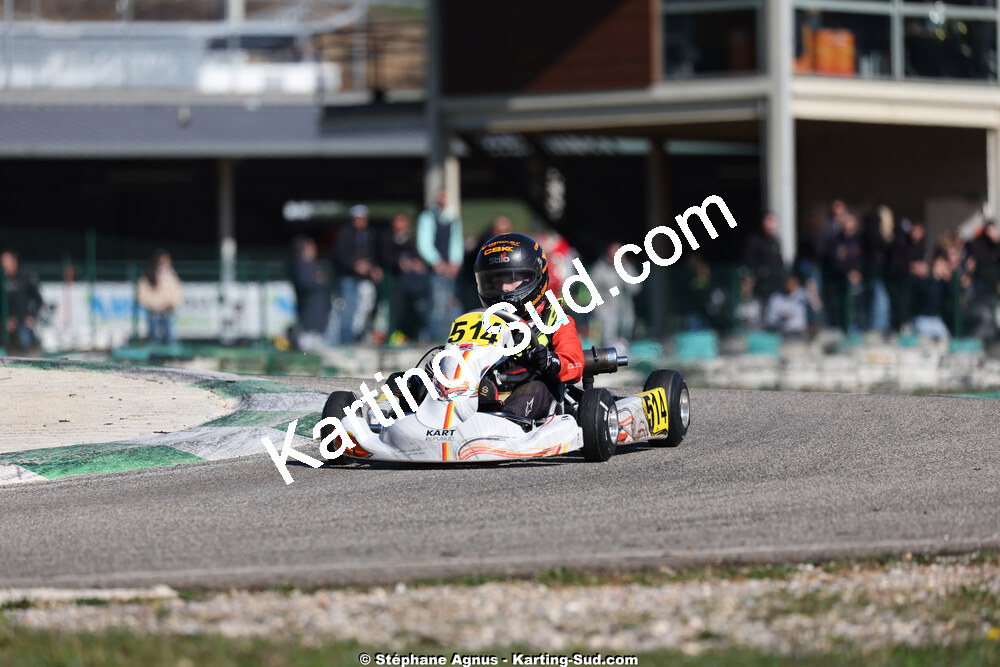 1 & 2/03/2025 : 1ère manche du Championnat du Sud au Pôle Mécanique Karting d’Alès (photos Stéphane Agnus) 2025 — karting