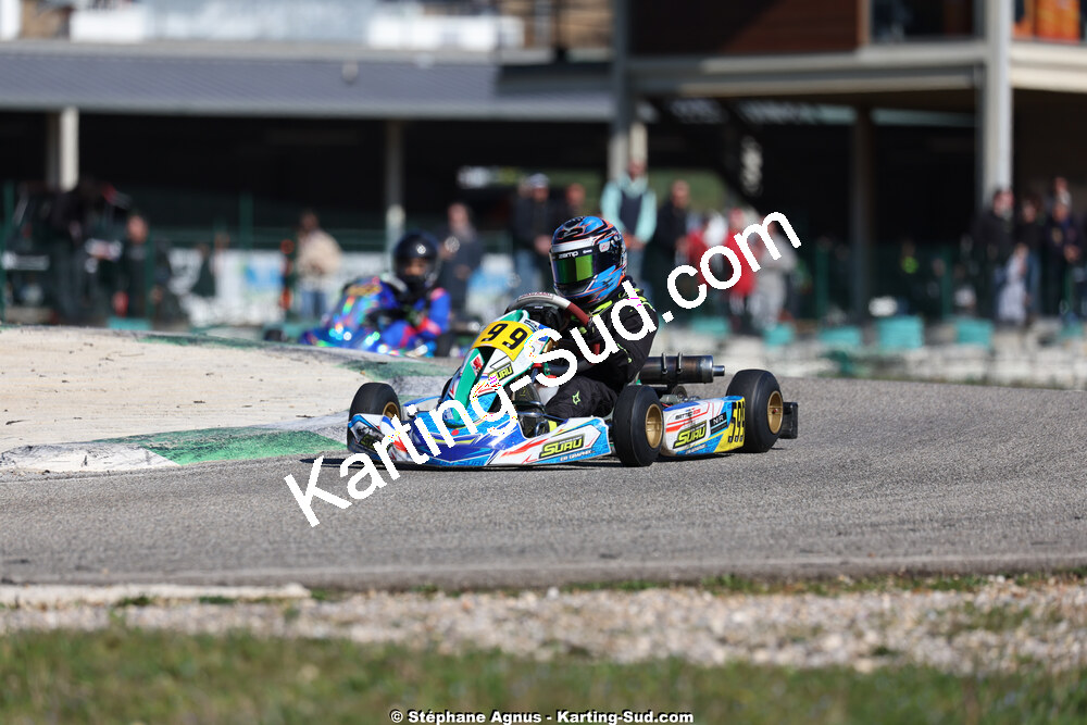 1 & 2/03/2025 : 1ère manche du Championnat du Sud au Pôle Mécanique Karting d’Alès (photos Stéphane Agnus) 2025 — karting