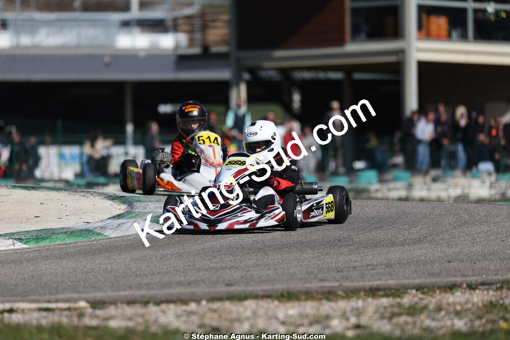 1 & 2/03/2025 : 1ère manche du Championnat du Sud au Pôle Mécanique Karting d’Alès (photos Stéphane Agnus) 2025 — karting