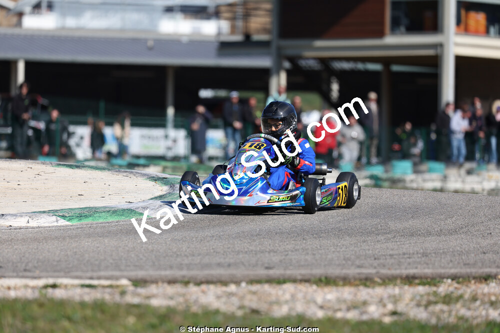 1 & 2/03/2025 : 1ère manche du Championnat du Sud au Pôle Mécanique Karting d’Alès (photos Stéphane Agnus) 2025 — karting