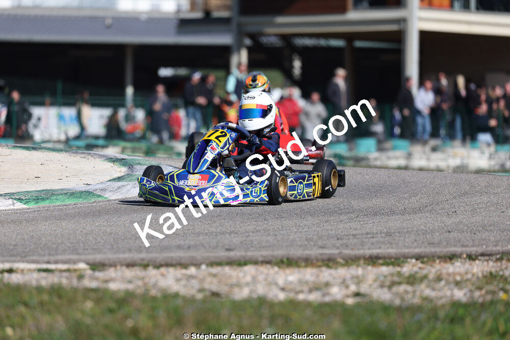 1 & 2/03/2025 : 1ère manche du Championnat du Sud au Pôle Mécanique Karting d’Alès (photos Stéphane Agnus) 2025 — karting