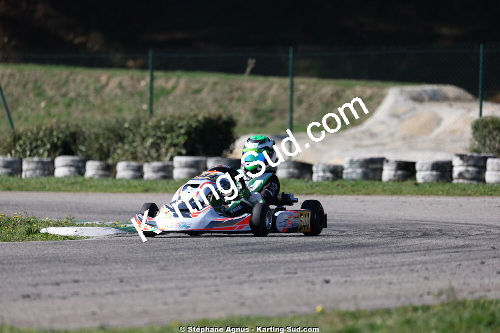 1 & 2/03/2025 : 1ère manche du Championnat du Sud au Pôle Mécanique Karting d’Alès (photos Stéphane Agnus) 2025 — karting