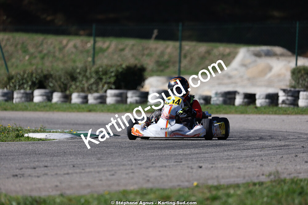 1 & 2/03/2025 : 1ère manche du Championnat du Sud au Pôle Mécanique Karting d’Alès (photos Stéphane Agnus) 2025 — karting