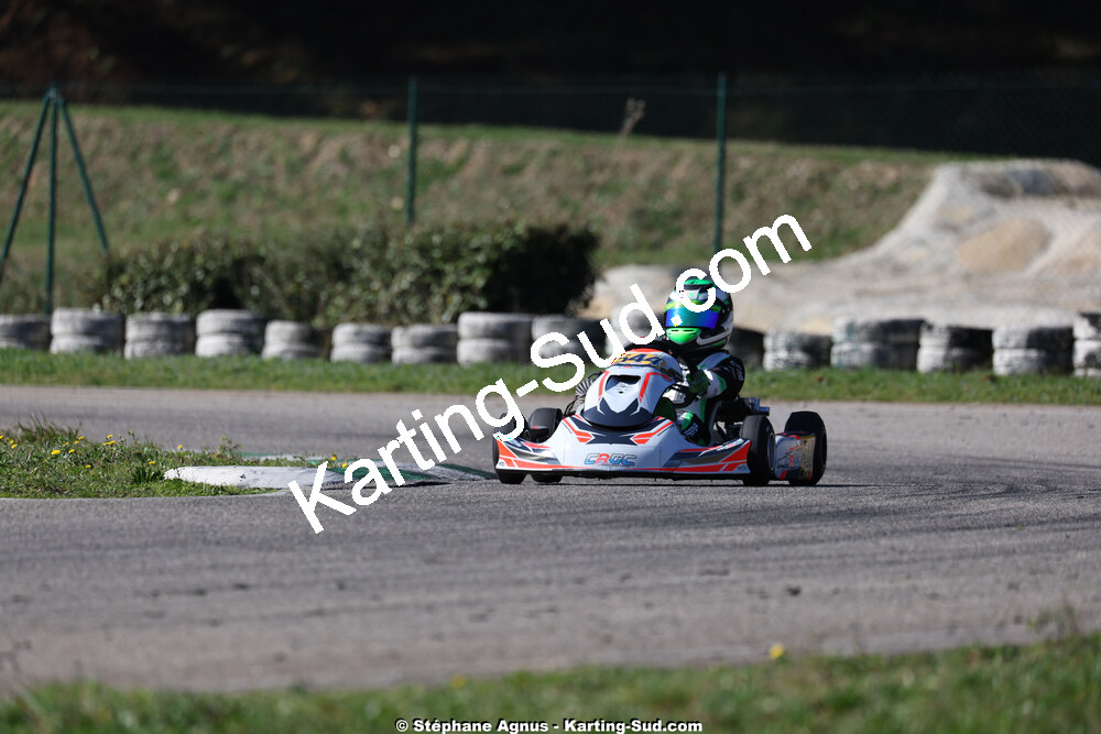 1 & 2/03/2025 : 1ère manche du Championnat du Sud au Pôle Mécanique Karting d’Alès (photos Stéphane Agnus) 2025 — karting
