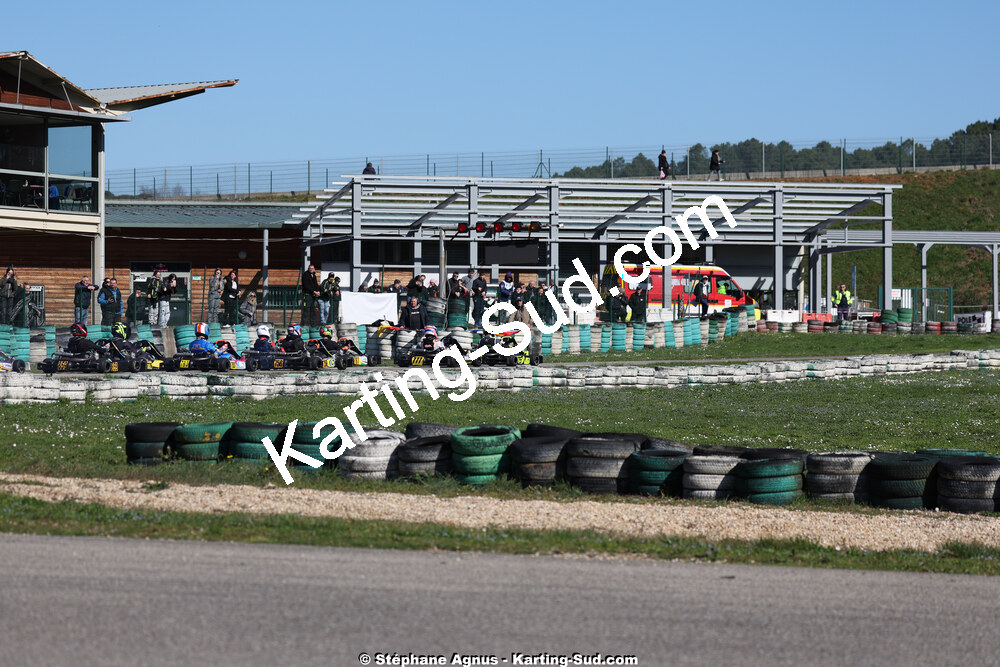 1 & 2/03/2025 : 1ère manche du Championnat du Sud au Pôle Mécanique Karting d’Alès (photos Stéphane Agnus) 2025 — karting