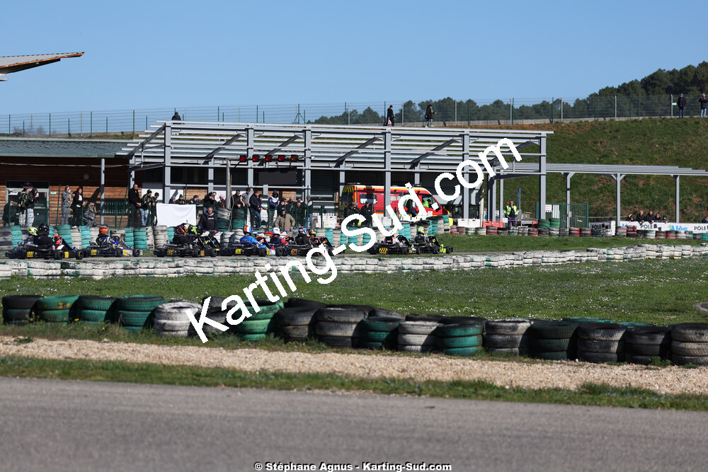 1 & 2/03/2025 : 1ère manche du Championnat du Sud au Pôle Mécanique Karting d’Alès (photos Stéphane Agnus) 2025 — karting