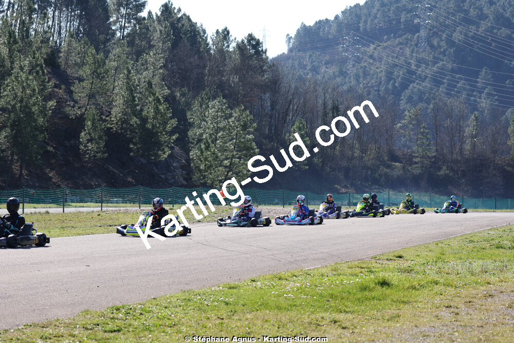 1 & 2/03/2025 : 1ère manche du Championnat du Sud au Pôle Mécanique Karting d’Alès (photos Stéphane Agnus) 2025 — karting