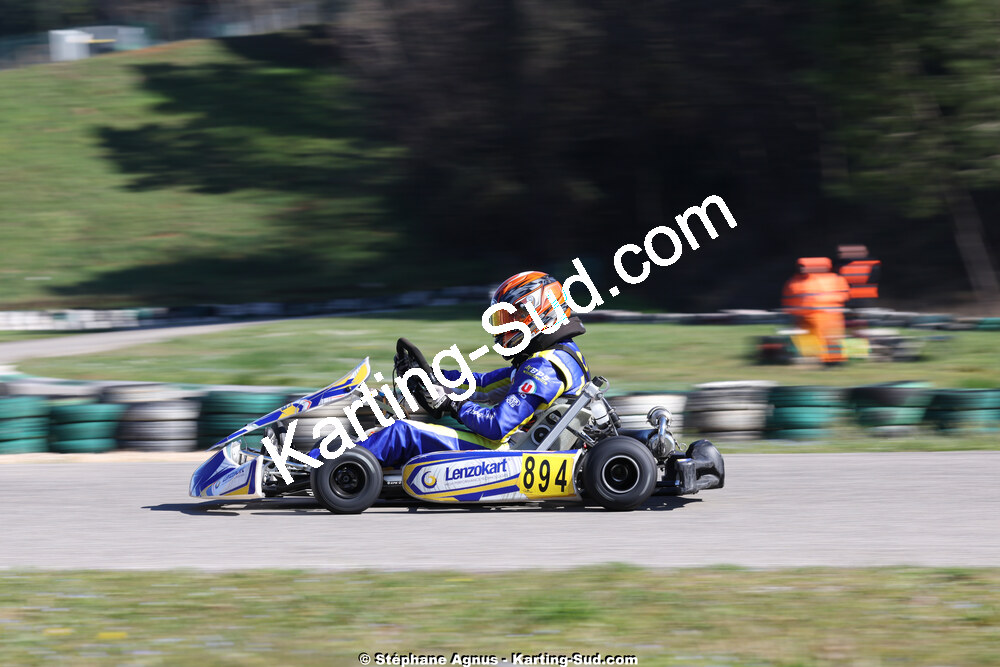 1 & 2/03/2025 : 1ère manche du Championnat du Sud au Pôle Mécanique Karting d’Alès (photos Stéphane Agnus) 2025 — karting