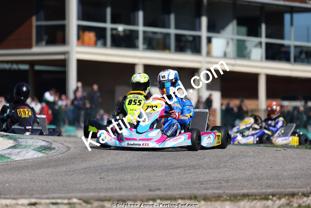 1 & 2/03/2025 : 1ère manche du Championnat du Sud au Pôle Mécanique Karting d’Alès (photos Stéphane Agnus) 2025 — karting