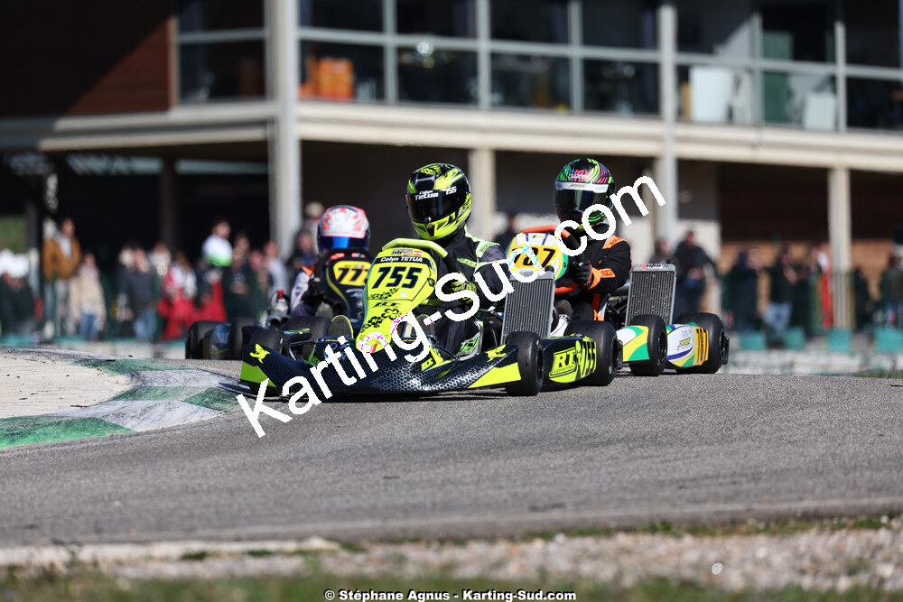 1 & 2/03/2025 : 1ère manche du Championnat du Sud au Pôle Mécanique Karting d’Alès (photos Stéphane Agnus) 2025 — karting