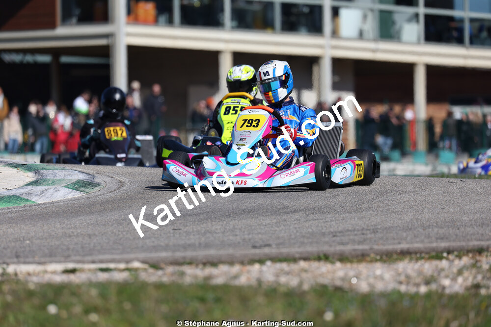 1 & 2/03/2025 : 1ère manche du Championnat du Sud au Pôle Mécanique Karting d’Alès (photos Stéphane Agnus) 2025 — karting