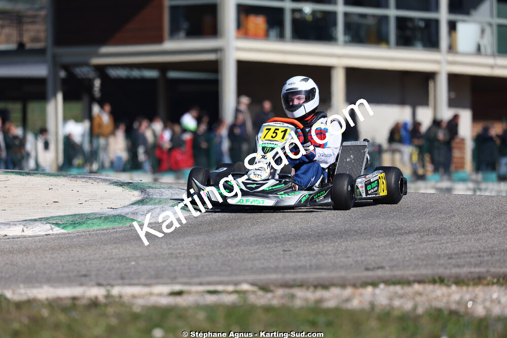 1 & 2/03/2025 : 1ère manche du Championnat du Sud au Pôle Mécanique Karting d’Alès (photos Stéphane Agnus) 2025 — karting