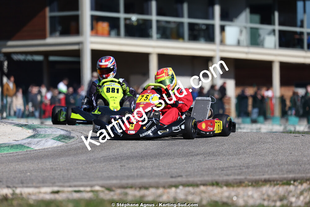 1 & 2/03/2025 : 1ère manche du Championnat du Sud au Pôle Mécanique Karting d’Alès (photos Stéphane Agnus) 2025 — karting