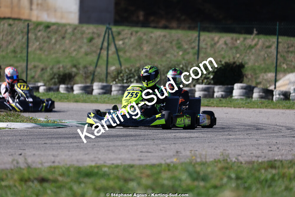 1 & 2/03/2025 : 1ère manche du Championnat du Sud au Pôle Mécanique Karting d’Alès (photos Stéphane Agnus) 2025 — karting