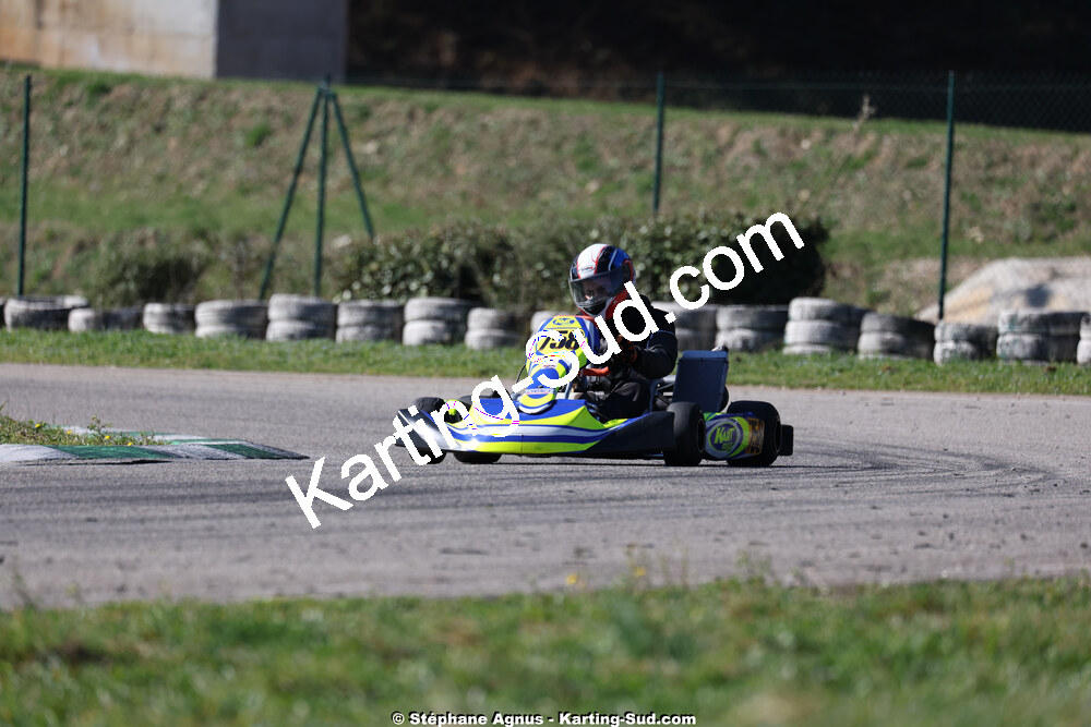 1 & 2/03/2025 : 1ère manche du Championnat du Sud au Pôle Mécanique Karting d’Alès (photos Stéphane Agnus) 2025 — karting