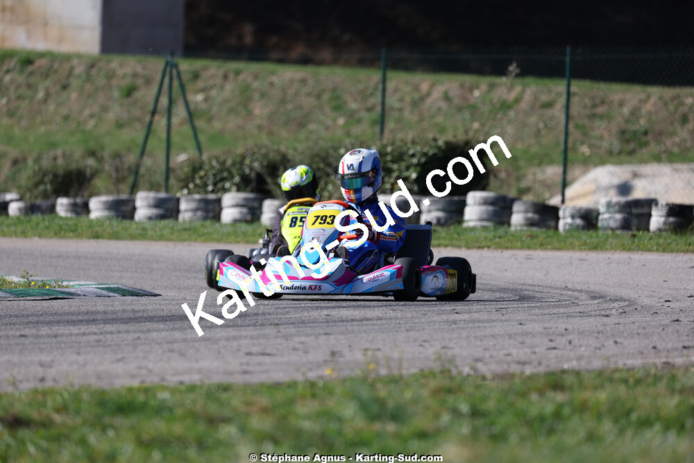 1 & 2/03/2025 : 1ère manche du Championnat du Sud au Pôle Mécanique Karting d’Alès (photos Stéphane Agnus) 2025 — karting