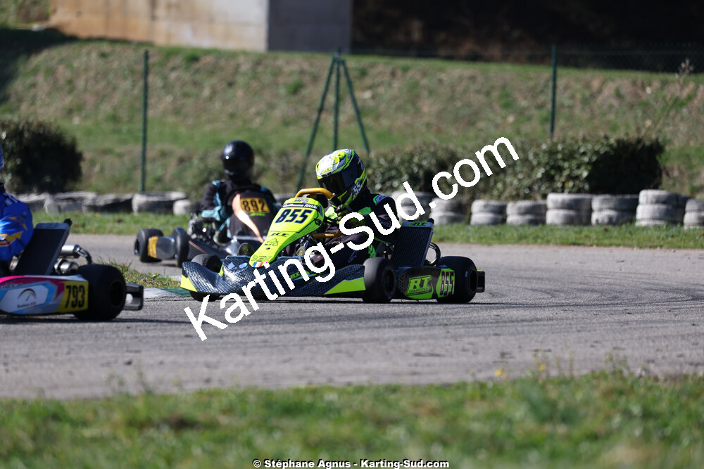 1 & 2/03/2025 : 1ère manche du Championnat du Sud au Pôle Mécanique Karting d’Alès (photos Stéphane Agnus) 2025 — karting