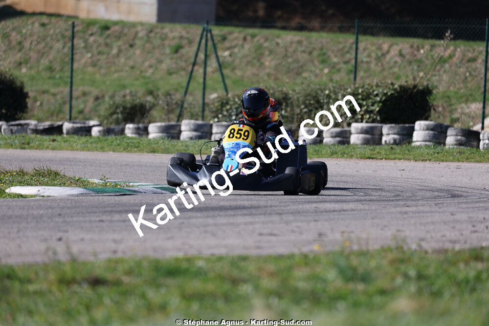 1 & 2/03/2025 : 1ère manche du Championnat du Sud au Pôle Mécanique Karting d’Alès (photos Stéphane Agnus) 2025 — karting