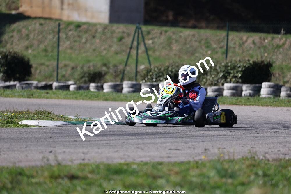 1 & 2/03/2025 : 1ère manche du Championnat du Sud au Pôle Mécanique Karting d’Alès (photos Stéphane Agnus) 2025 — karting